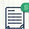 Icon representing quote request